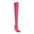 Rose Red Matte Women's Closed Toe Boots