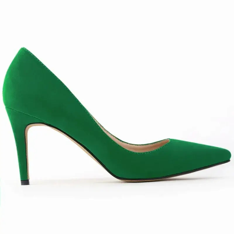 8cm Suede Pumps