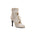 Apricot Suede Rhinestones Dance Boots
