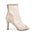 Beige Breathable Mesh Open-Toe Dance Boots