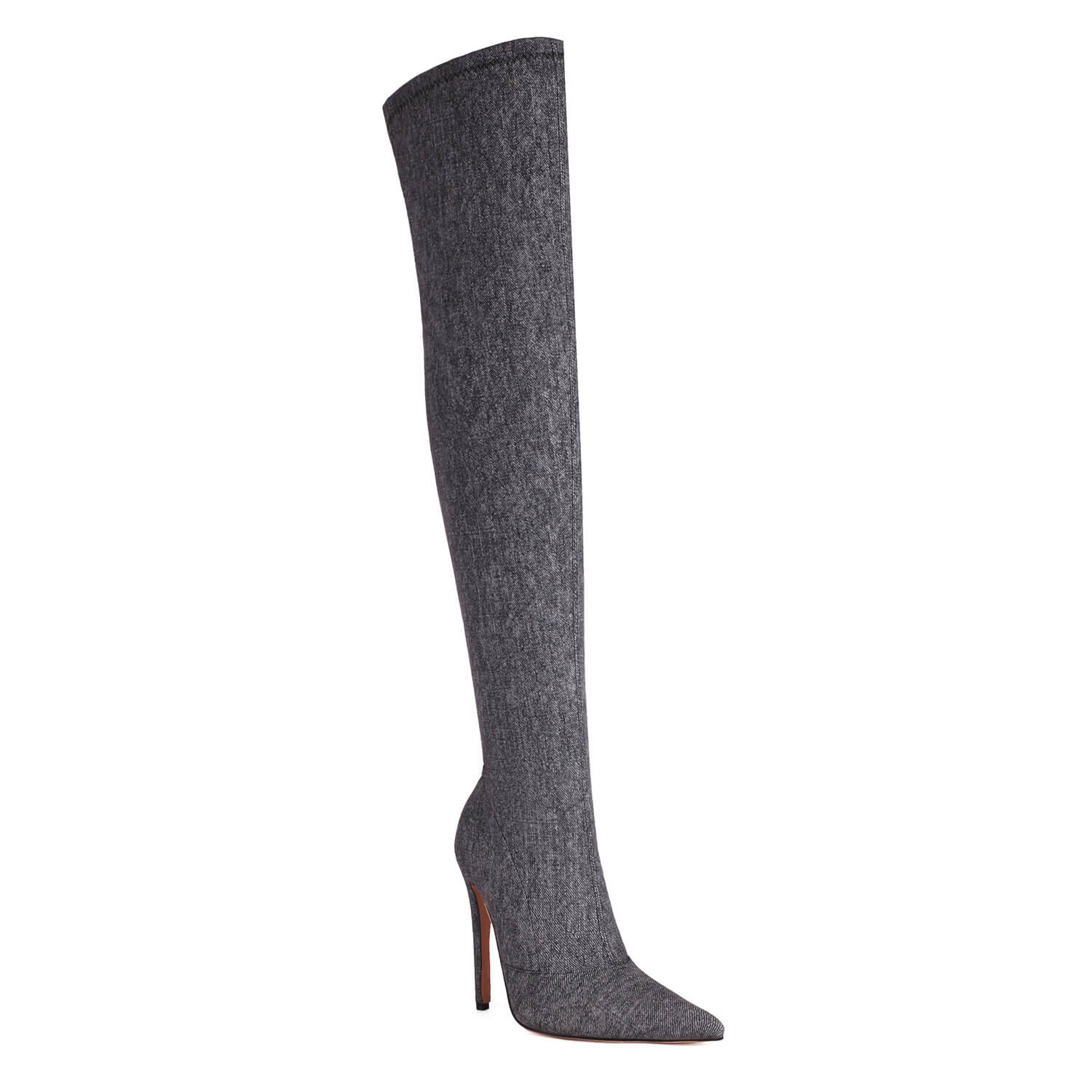 high black cowboy boots