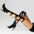 Black Hollow Knee-High Heel Boots