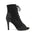 Bottes à talons hauts noires à lacets style jazz