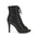 Black Lace Up Jazz High Heel Boots