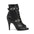 Black Lace Up Salsa Jazz Dance Shoes
