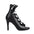 Black Matte Lace-Up Dance Boots