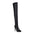 Black Matte Women's Closed Toe Boots