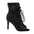 Black Peep Toe Lace Up Dance shoes