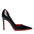 Black Side Cutout Stilettos