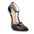 Black T-Strap Super High Heels