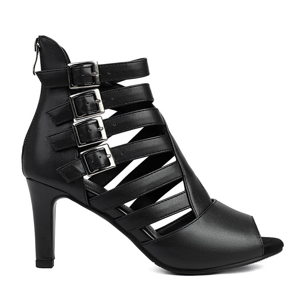 Sandales à bride cheville et boucle pour femme