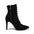 Black Lace Up Closed Toe Dance Boots