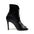 Black women's lace-up dance boots