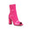 Block Heel Patent Leather Ankle Boots