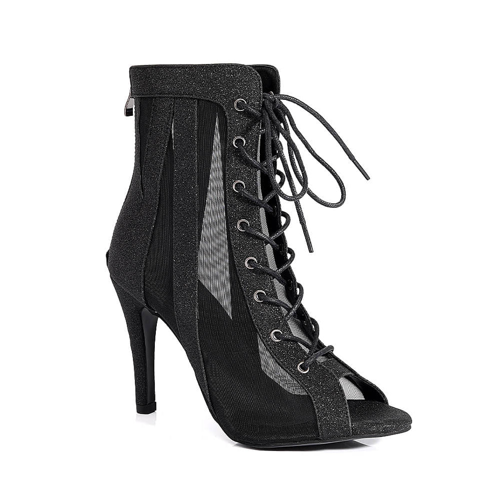 Stivali da danza jazz in rete traspirante