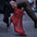 Red Breathable Mesh Jazz Dance Boots