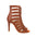Brown Stiletto Hollow Dance Boots