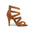 Brown Suede Openwork Breathable Dance Boots