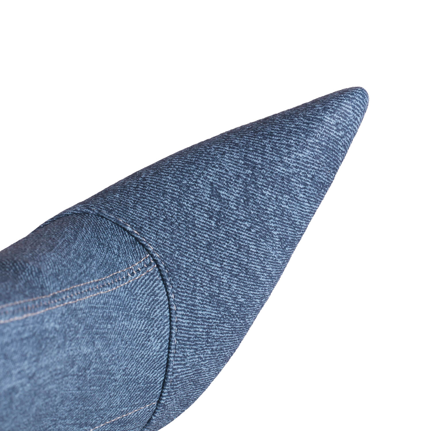 Stivali da cowboy blu scuro Stivali al ginocchio con tacco alto