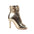Gold Patent Double Metal Buckles Dance Boots