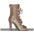 Gold Shimmering Snakeskin Dance Boots