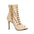 Grid Hollow Dance Sandals High Heels