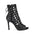 Grid Hollow Dance Sandals High Heels