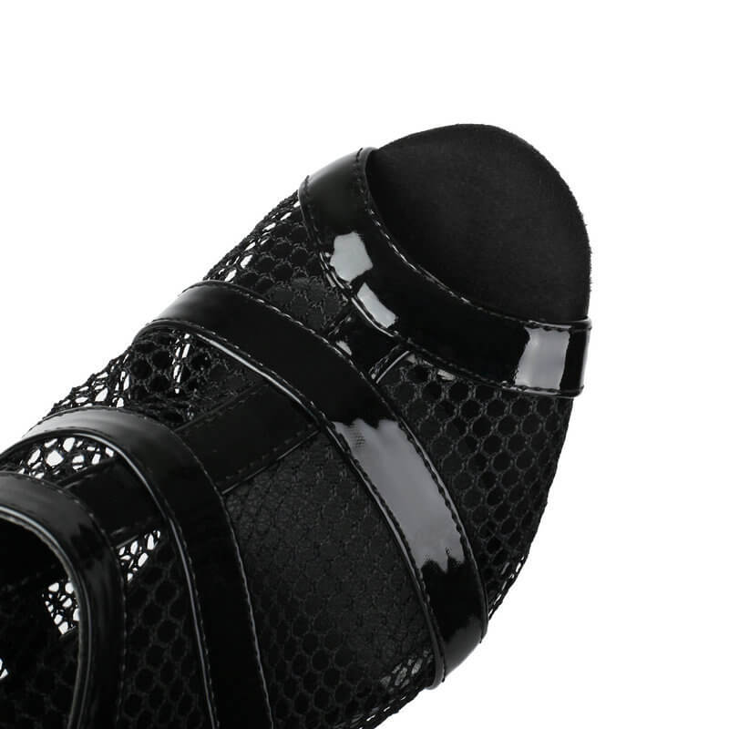 Stivali sopra il ginocchio con fibbia cava