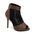 Lace-Panel Leather Stiletto Boots