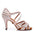 Scarpe da ballo latino da donna in raso con strass