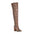 Leopard Pointed Over-The-Knee Dance Boots