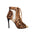 Leopard Print Lace-up Dance Boots