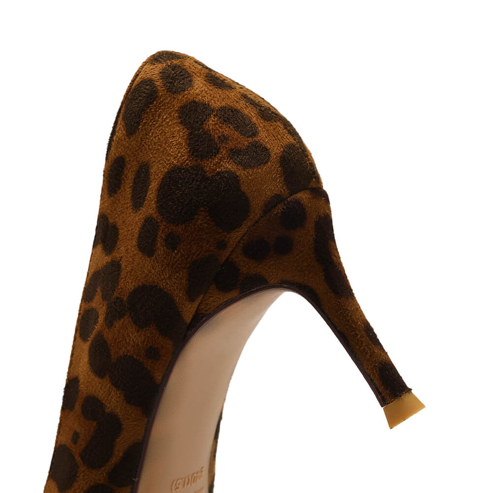 Leopard Suede Pumps