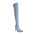 Light Blue Cowboy Boots High Heel Knee Boots