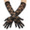 Long Lace Mesh Gloves
