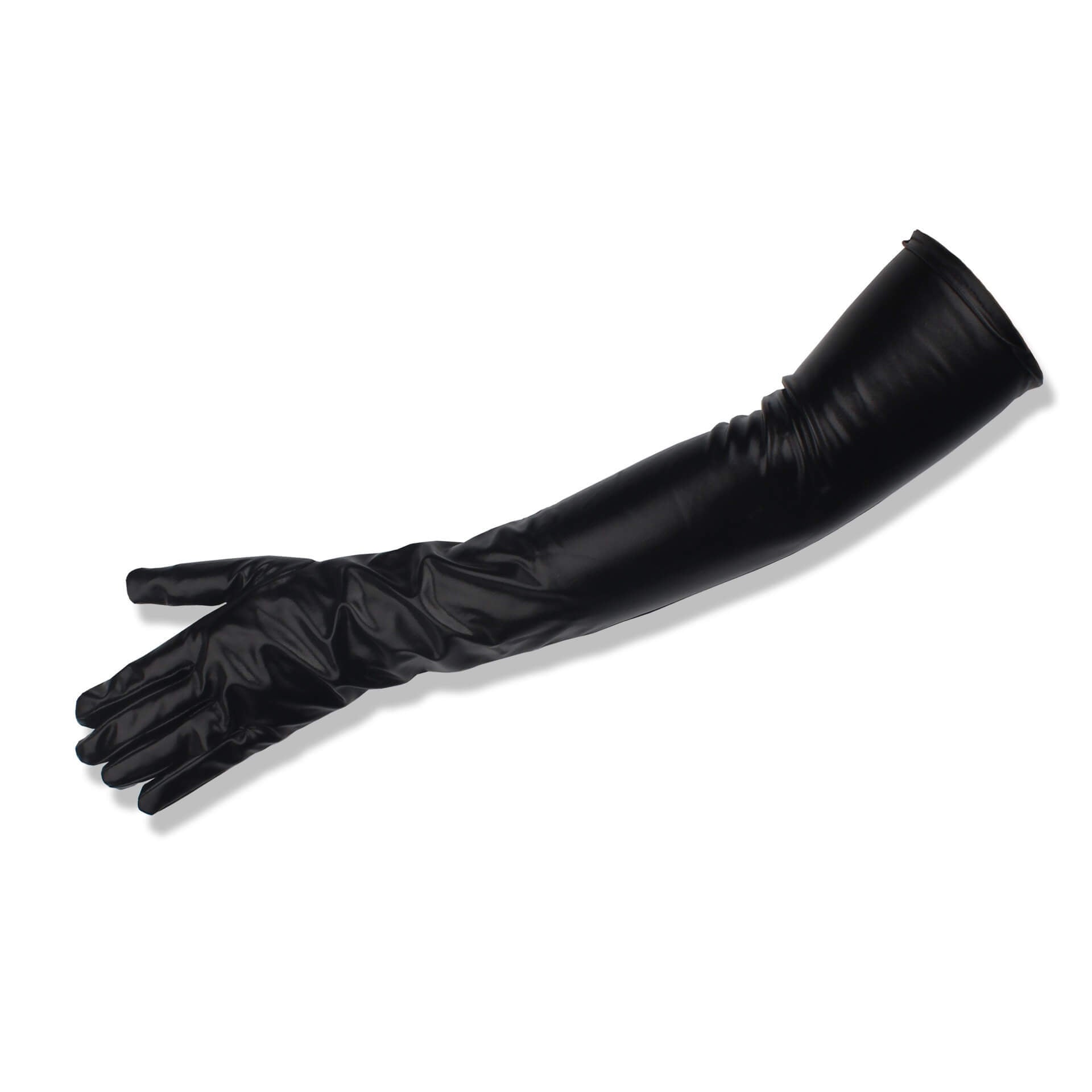 Guanti lunghi in pizzo e rete