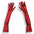 Long Patent Leather Gloves
