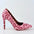 Pink Leopard Print Pumps