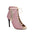 Pink Sequined Mesh Dance Boots
