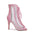 Pink Stiletto Open-Toe Dance Boots