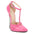 Pink T-Strap Super High Heels