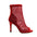 Red Breathable Mesh Open-Toe Dance Boots