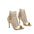 Rhinestone High Heel Mesh Sandals