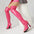 Rose Red Patent Leather Lace-up Over-the-knee Boots