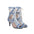 Side Denim Cross Heeled Dance Boots