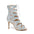 Silver Rhinestone Jazz Dance Shoes