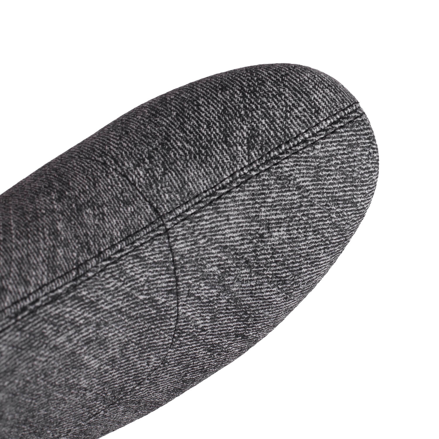 Stivali da ballo con tacco alto in denim elasticizzato