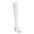 White Matte Women's Closed Toe Boots