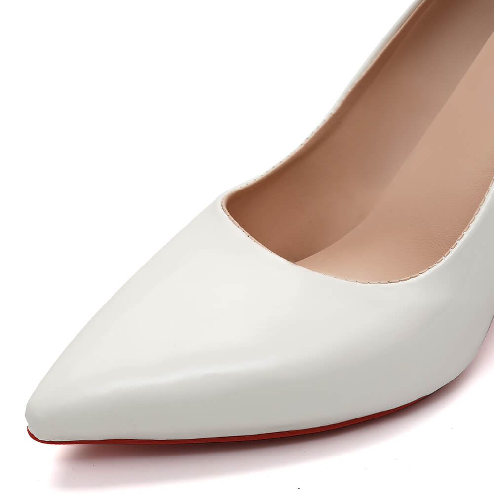 Décolleté vegane bianche