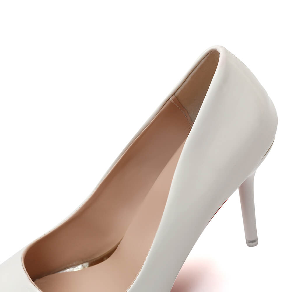 Décolleté vegane bianche